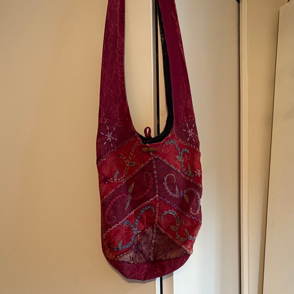 Vintage handmade hippie bag